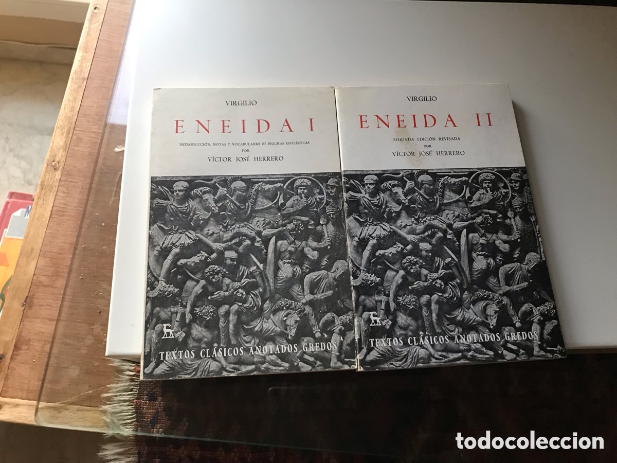 Libros: Envida I y II. Virgilio. Textos cl&aacute;sicos, anotados, Gredos