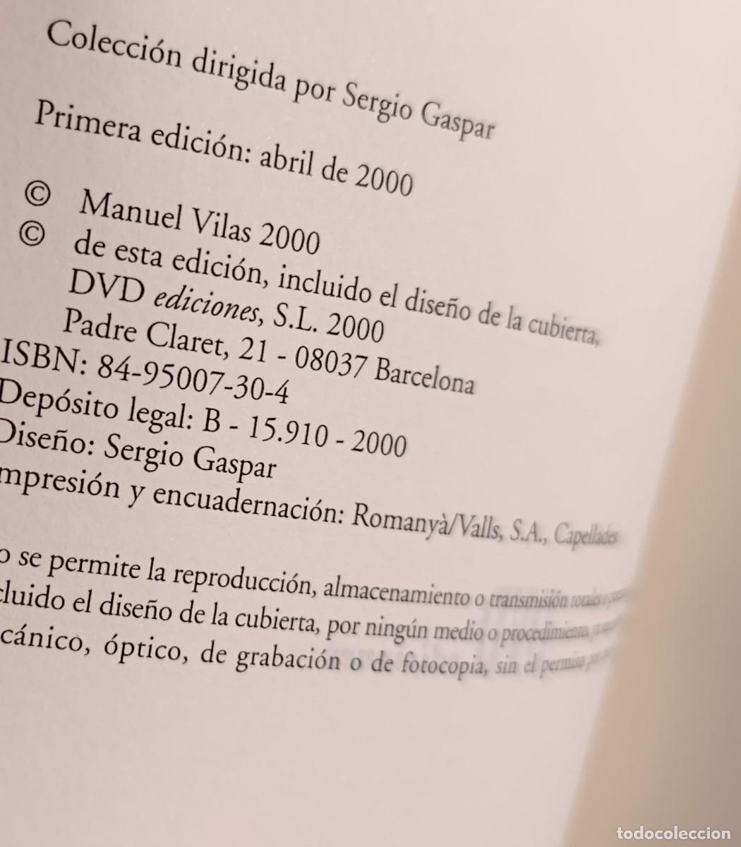 Libros: MANUEL VILAS, EL CIELO, DVD POES&Iacute;A, PRIMERA EDICI&Oacute;N - Foto 2