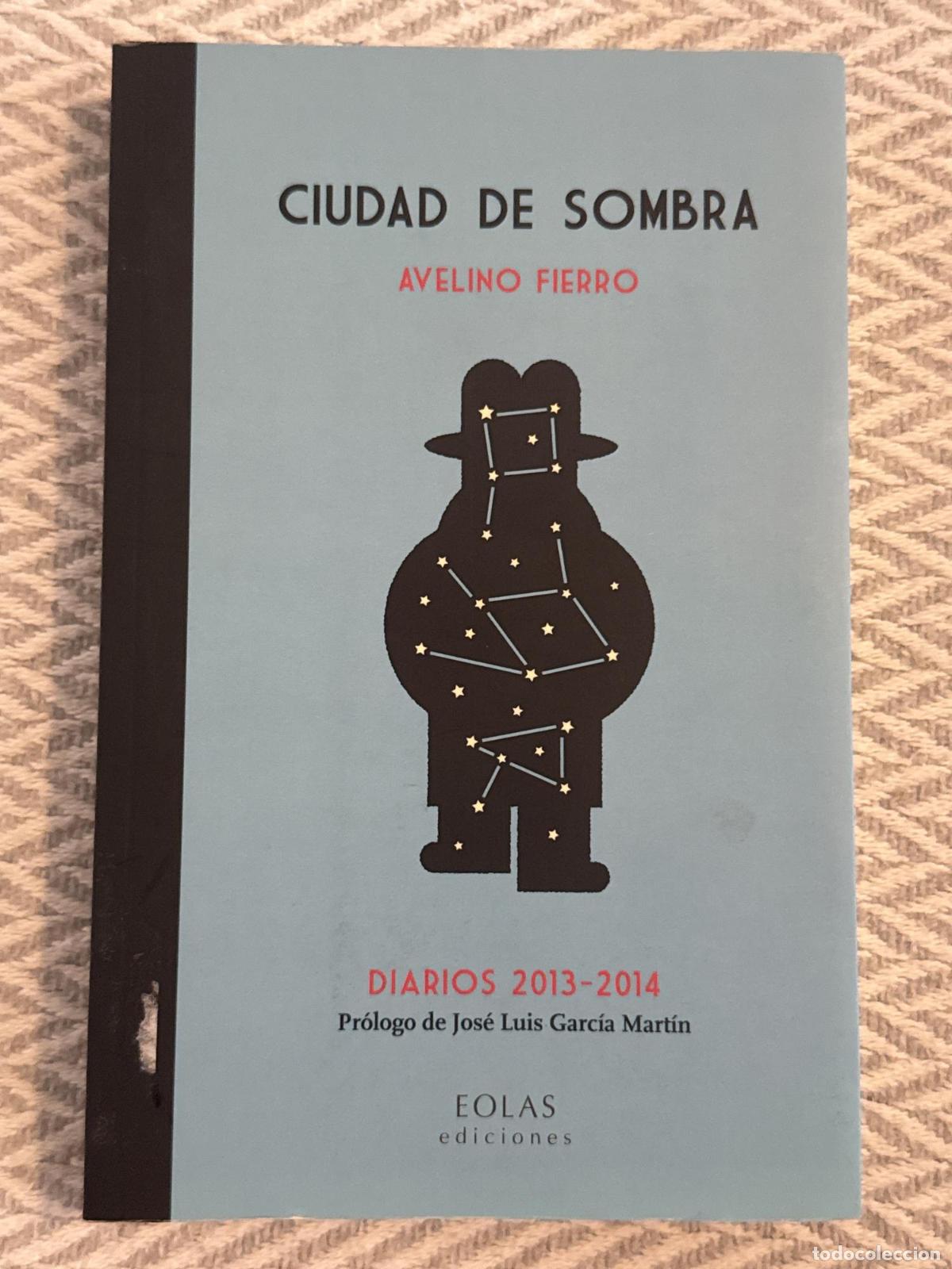 Libros: Ciudad de sombra. Diarios 2013-2014 - Avelino Fierro
