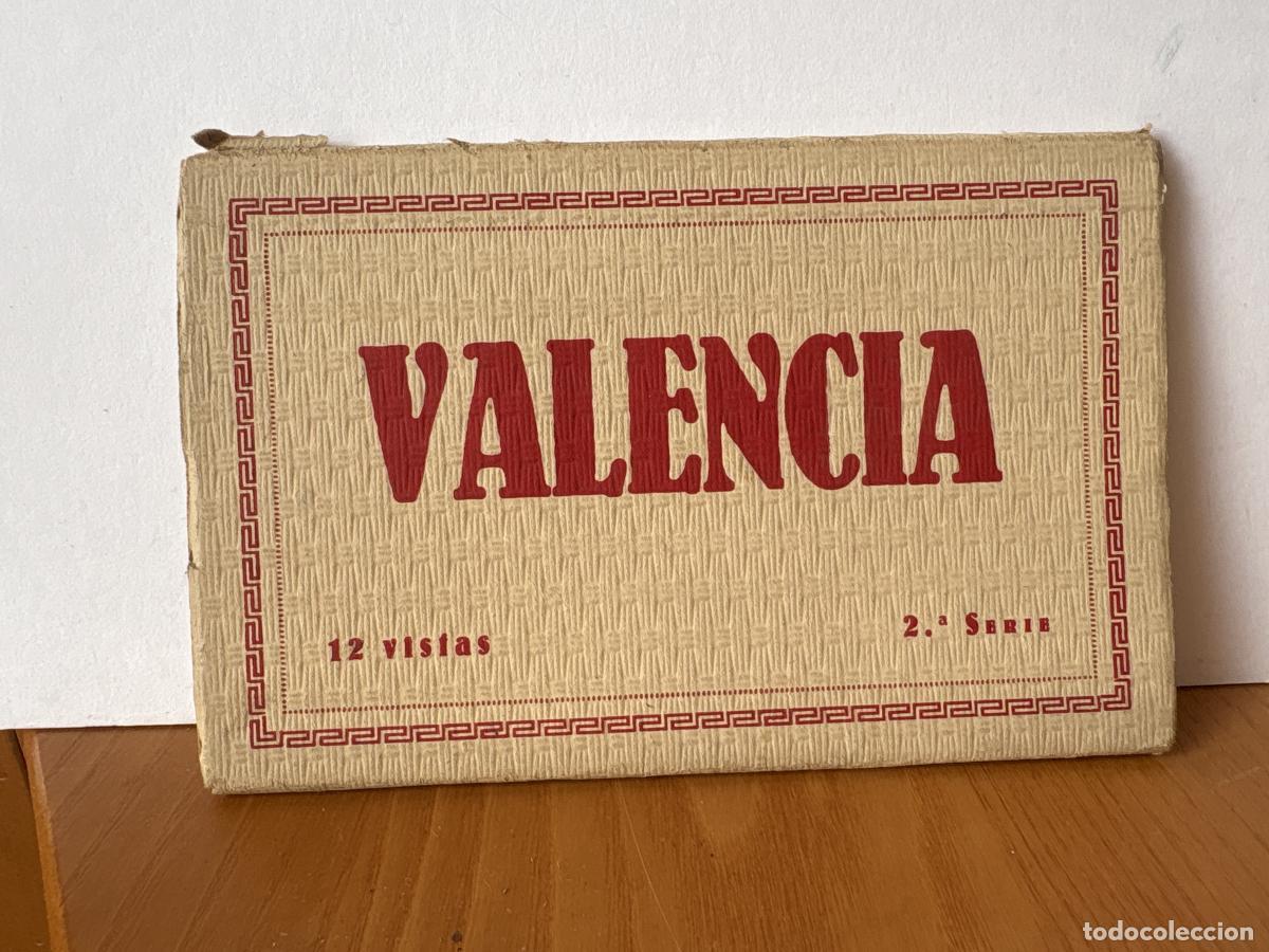 Libros: FAJIN DE POSTALES DESPLEGABLES DE VALENCIA. ACORDEON DE 12 POSTALES ANTIGUAS . 2&ordf; SERIE. HUECOGRABAD