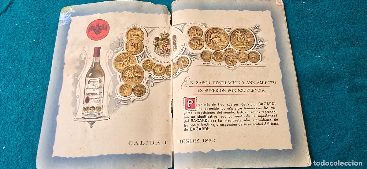 Libros: MANUAL DE RECETAS DE COCTELES BACARDI (CUBA) - Foto 2