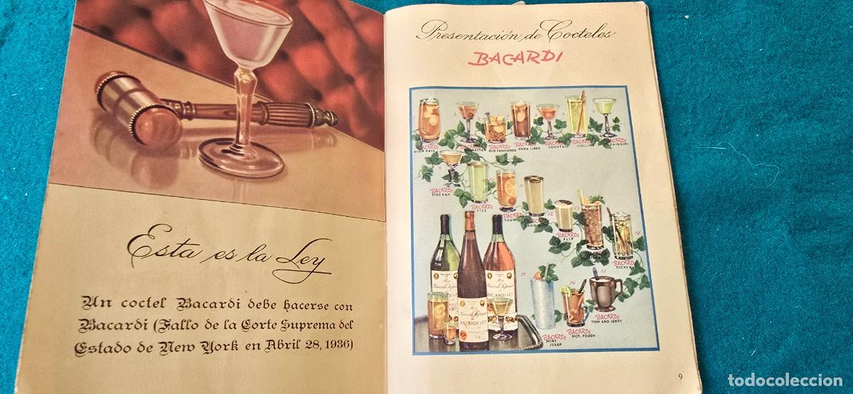 Libros: MANUAL DE RECETAS DE COCTELES BACARDI (CUBA) - Foto 5
