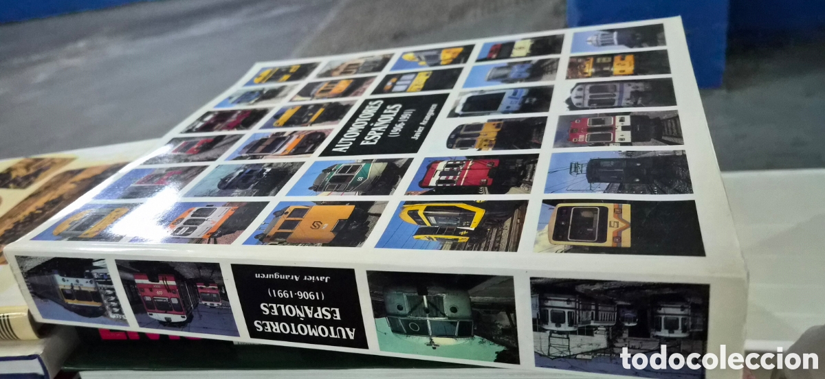 Libros: 1906-1991 AUTOMOTORES ESPA&Ntilde;OLES-JAVIER ARANGUREN-LIBRO TREN RAIL CONSULTA LOCOMOTORAS ESPA&Ntilde;A