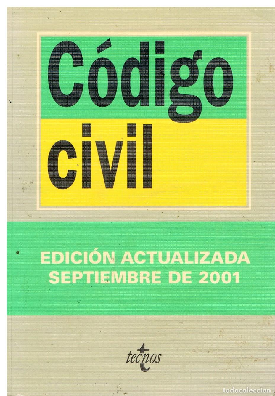 Libros: C&oacute;digo Civil - Edici&oacute;n De Jos&eacute; Carlos Endozain