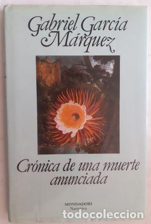 Libros: Cr&oacute;nica de una muerte anunciada - Gabriel Garc&iacute;a M&aacute;rquez