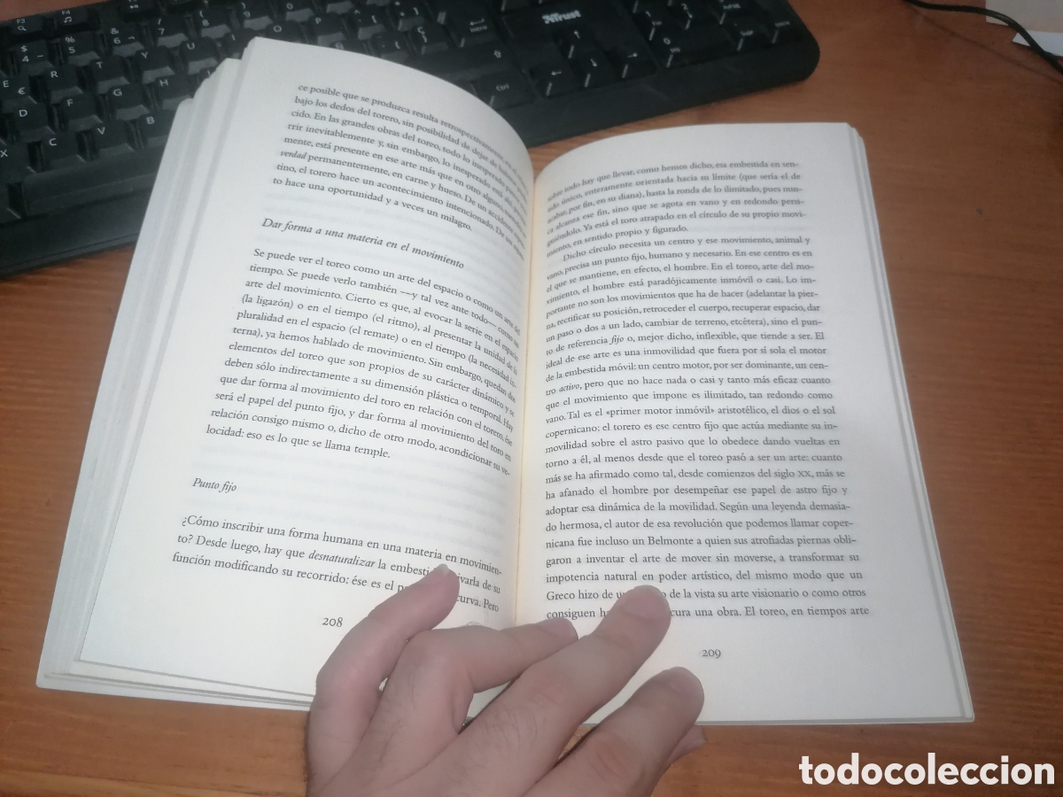 Libros: Libro: FILOSOF&Iacute;A DE LAS CORRIDAS DE TOROS Francis Wolff - Foto 6