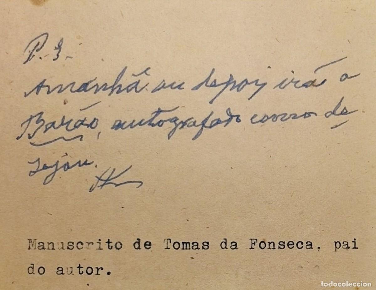 Libros: O Bar&atilde;o (1959) &mdash; Branquinho da Fonseca &mdash; Edi&ccedil;&atilde;o numerada e assinada - Foto 4