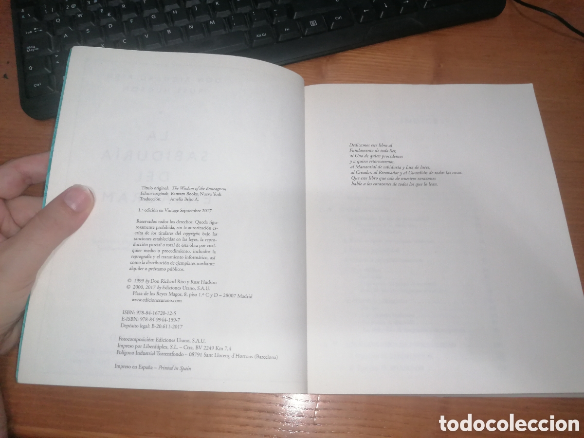 Libros: Libro: LA SABIDUR&Iacute;A DEL ENEAGRAMA - Foto 3