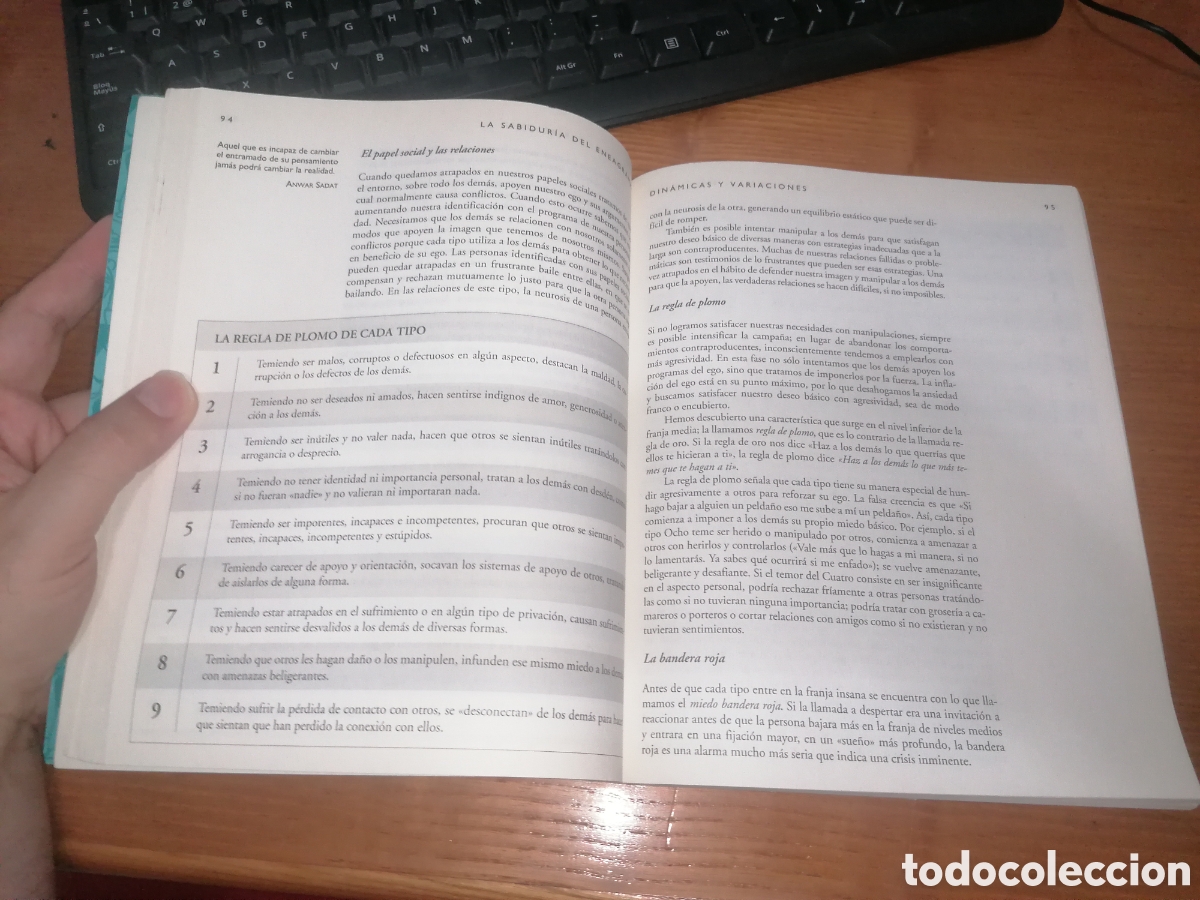 Libros: Libro: LA SABIDUR&Iacute;A DEL ENEAGRAMA - Foto 4