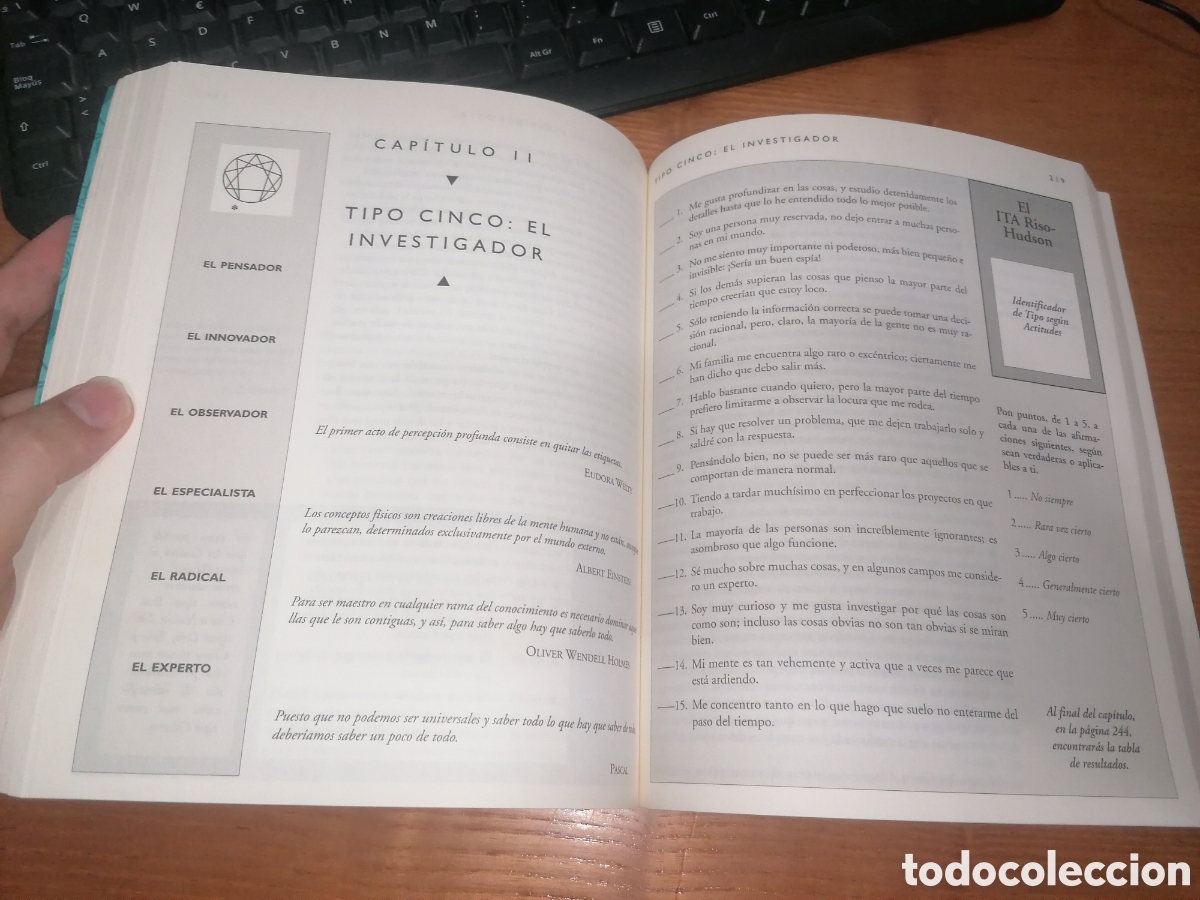 Libros: Libro: LA SABIDUR&Iacute;A DEL ENEAGRAMA - Foto 5