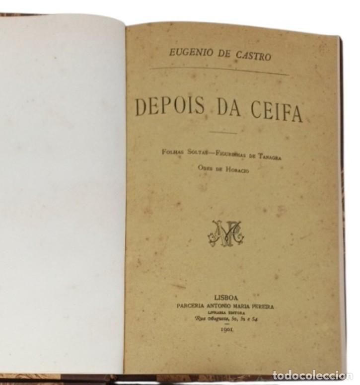 books: Depois da Ceifa (1901) &mdash; Eug&eacute;nio de Castro &mdash; Primeira edi&ccedil;&atilde;o