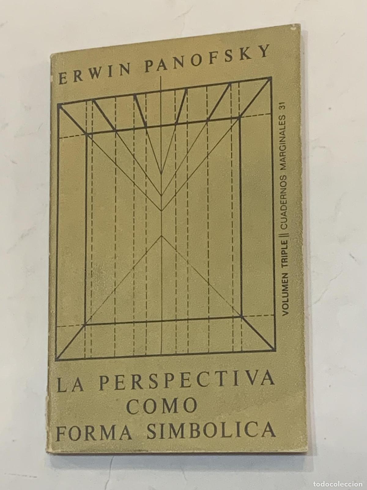 Libros: PANOFSKY, Erwin. - La perspectiva como forma simb&oacute;lica. - Foto 1