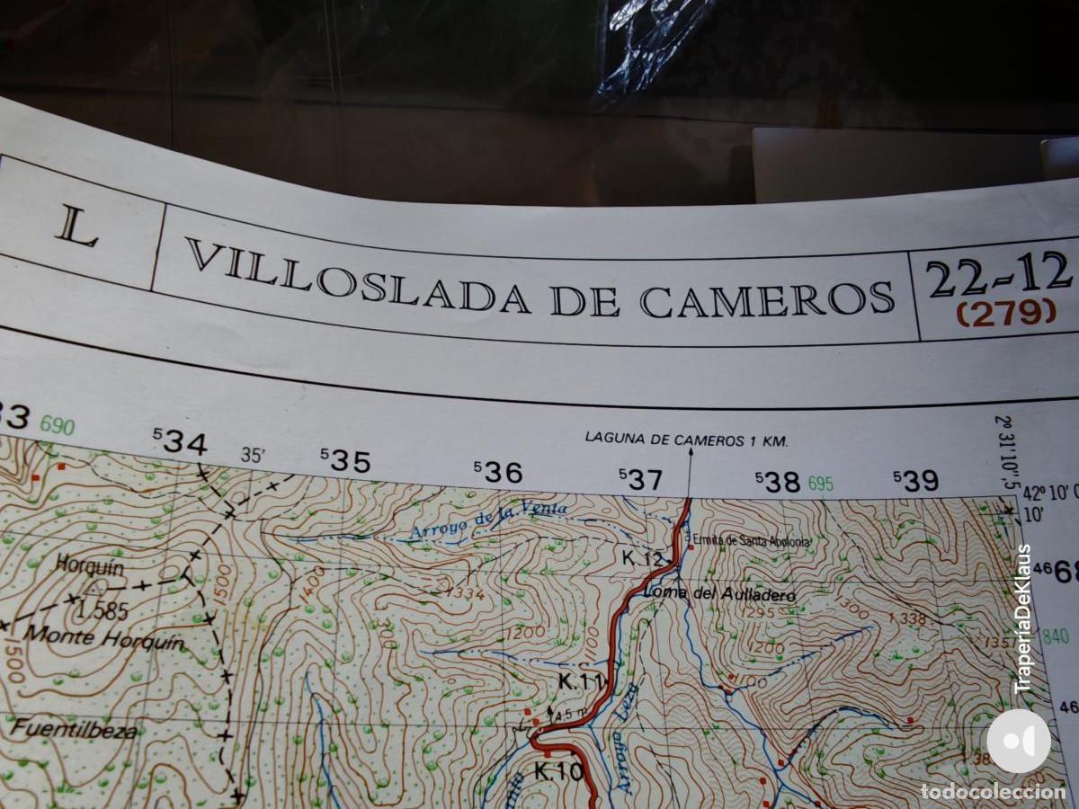 Libros: cartografia militar de espa&ntilde;a - villoslada cameros 22-19 - tdk13p -