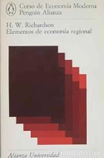 Libros: Elementos de econom&iacute;a regional - H. W. Richardson - Foto 1