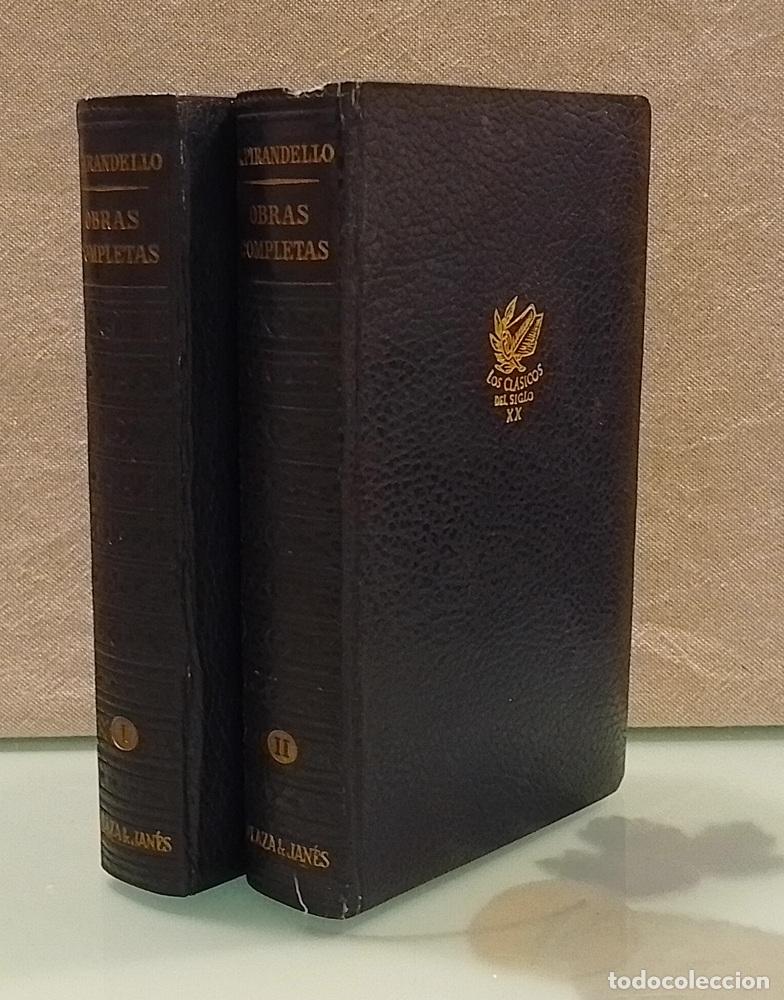 Libros: Obras completas I y II o 1 y 2 (los dos tomos, obra completa) - Luigi Pirandello