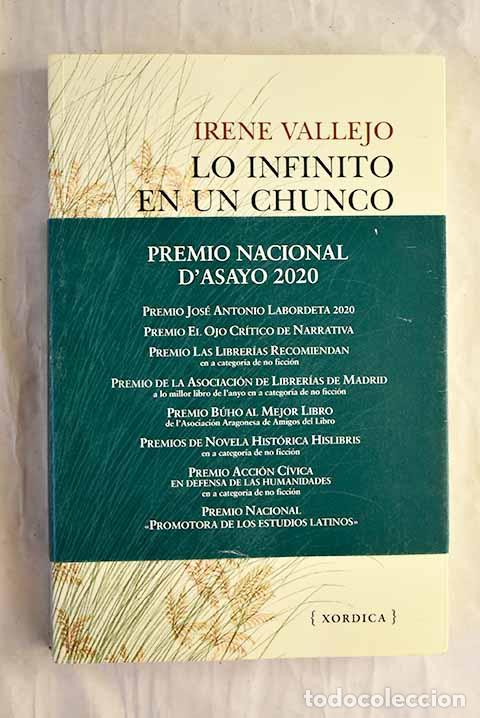 B&uuml;cher: Lo infinito en un chunco: la invenci&oacute;n d?es libros en o mundo antigo.- Vallejo, Irene