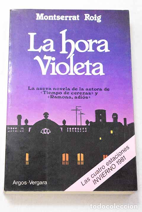Libros: La hora violeta: Roig, Montserrat.- Roig, Montserrat - Foto 1