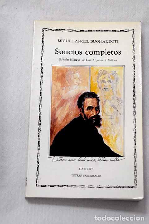 B&uuml;cher: Sonetos completos: Michelangelo.- Michelangelo