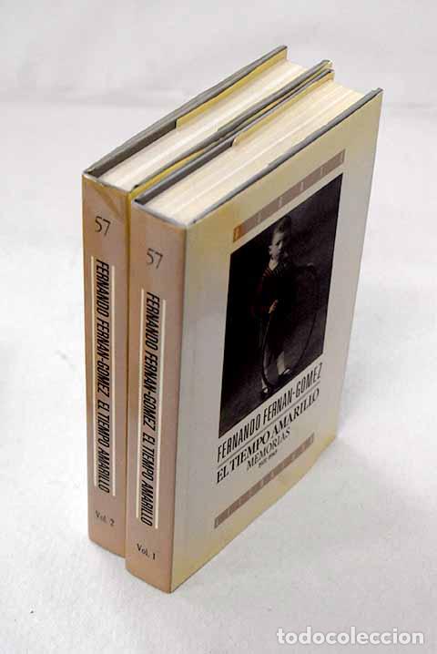 Libros: El tiempo amarillo: memorias.- Fern&aacute;n G&oacute;mez, Fernando