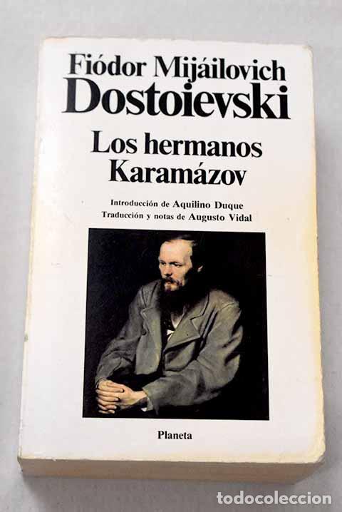 Libros: Los hermanos Karam&aacute;zov.- Dostoyevski, Fedor