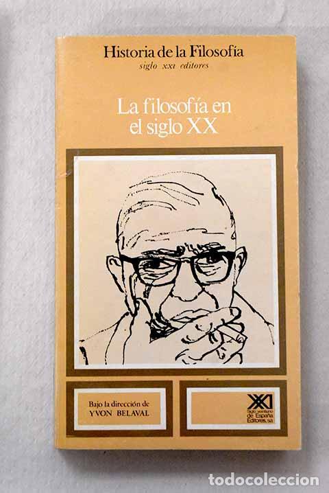 Livros em segunda m&atilde;o: La filosof&iacute;a en el siglo XX