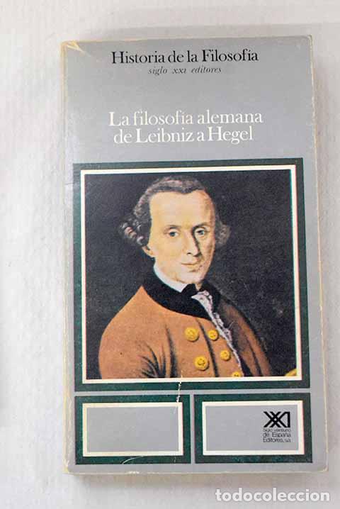 Livros em segunda m&atilde;o: La filosof&iacute;a alemana de Leibniz a Hegel