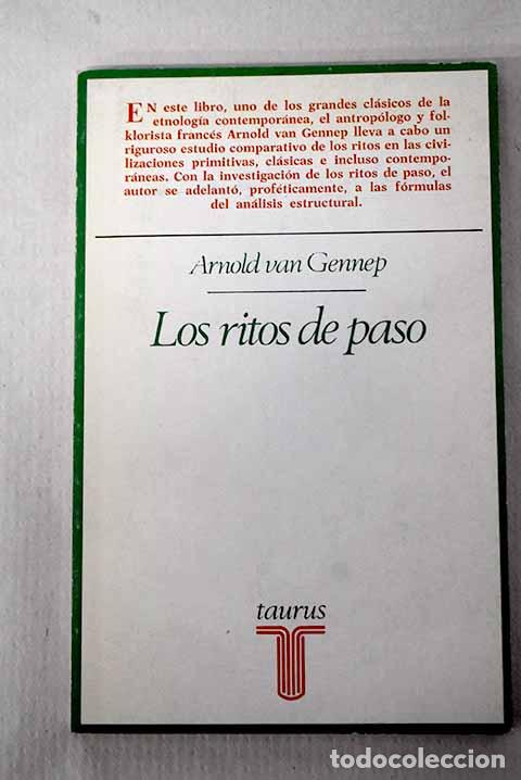 Libros: Los ritos de paso: Gennep, Arnold van.- Gennep, Arnold van - Foto 1