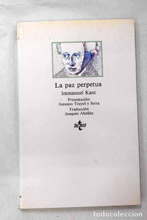 Libros: Sobre la paz perpetua.- Kant, Immanuel - Foto 1