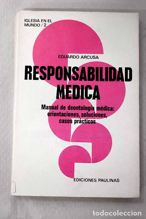 books: Responsabilidad medica.- Arcusa, Eduardo