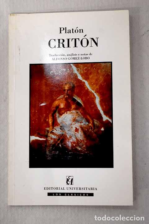 Libros: Crit&oacute;n: Plat&oacute;n: Universitaria..- Plat&oacute;n