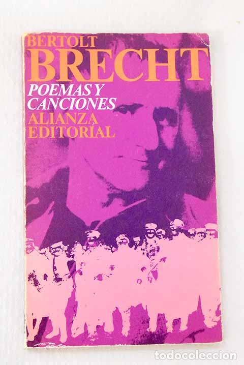Libros: Poemas y canciones: Brecht, Bertolt.- Brecht, Bertolt - Foto 1
