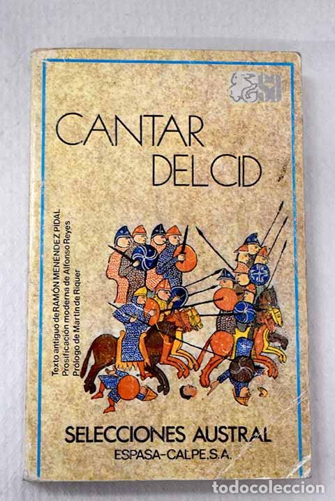 Livres: Cantar del Cid: : Espasa Calpe.