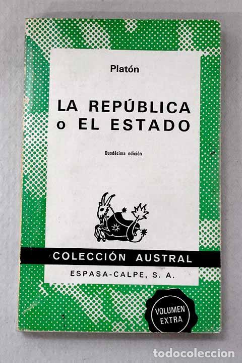 Libros: La rep&uacute;blica: Plat&oacute;n.- Plat&oacute;n - Foto 1