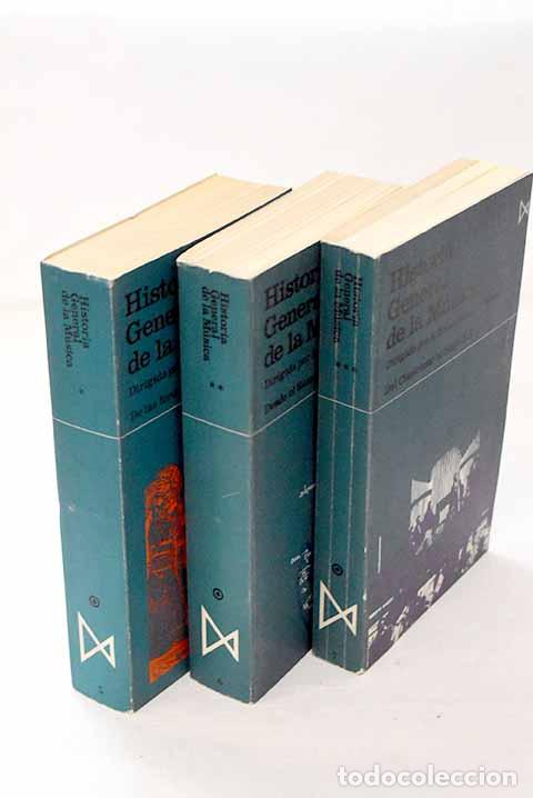 Libros: Historia general de la m&uacute;sica