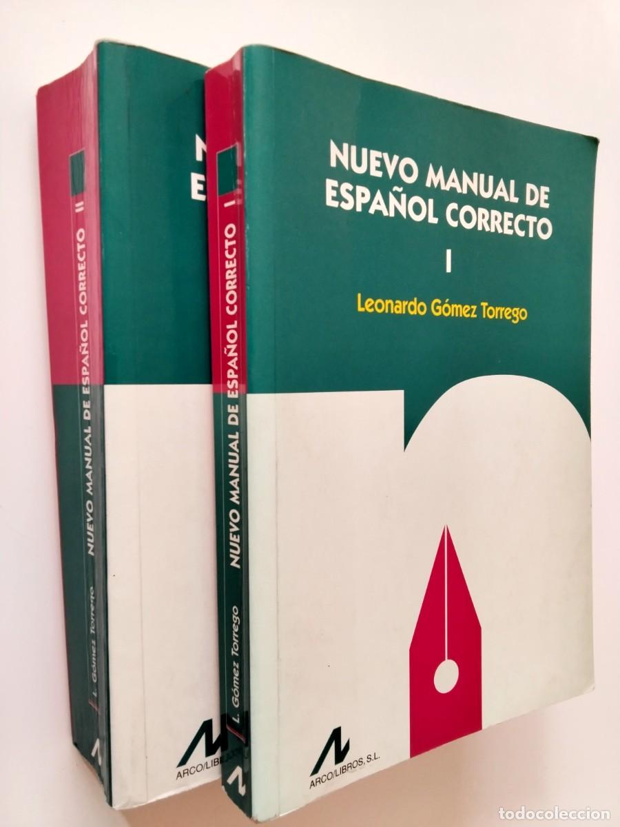 Livres: Leonardo G&oacute;mez Torrego - Nuevo manual de espa&ntilde;ol correcto I y II