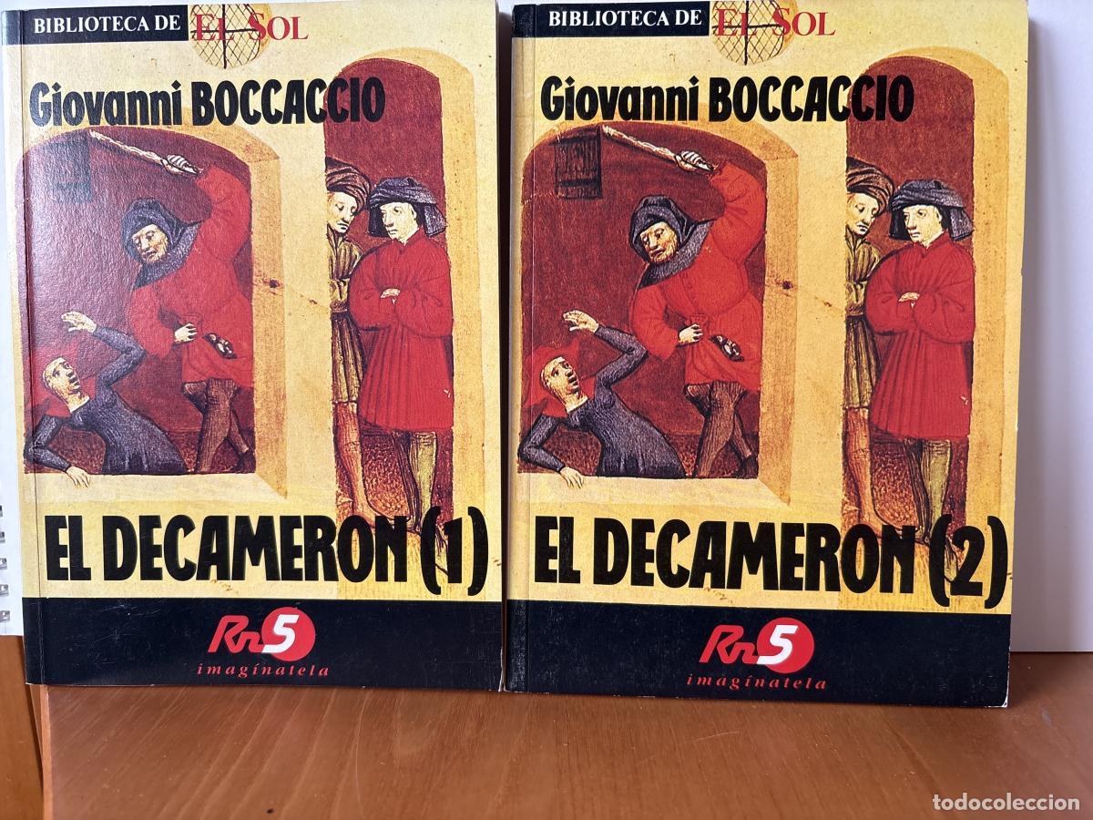 Livres: EL DECAMERON 1 Y 2. COLECCION BIBLIOTECA DE EL SOL N&ordm; 11 Y 12 - GIOVANNI BOCCACCIO TDK309