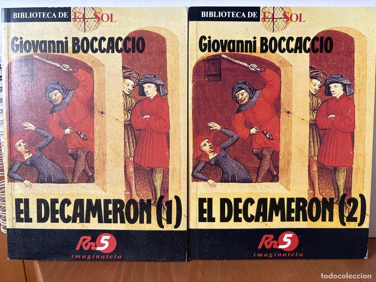 Libros: EL DECAMERON 1 Y 2. COLECCION BIBLIOTECA DE EL SOL N&ordm; 11 Y 12 - GIOVANNI BOCCACCIO TDK309