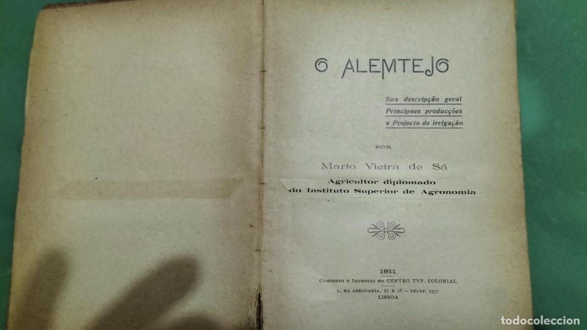 Libri di seconda mano: O Alemtejo em 1911 &mdash; M&aacute;rio Vieira de S&aacute; - Livro antigo - M&aacute;rio Vieira de S&aacute;