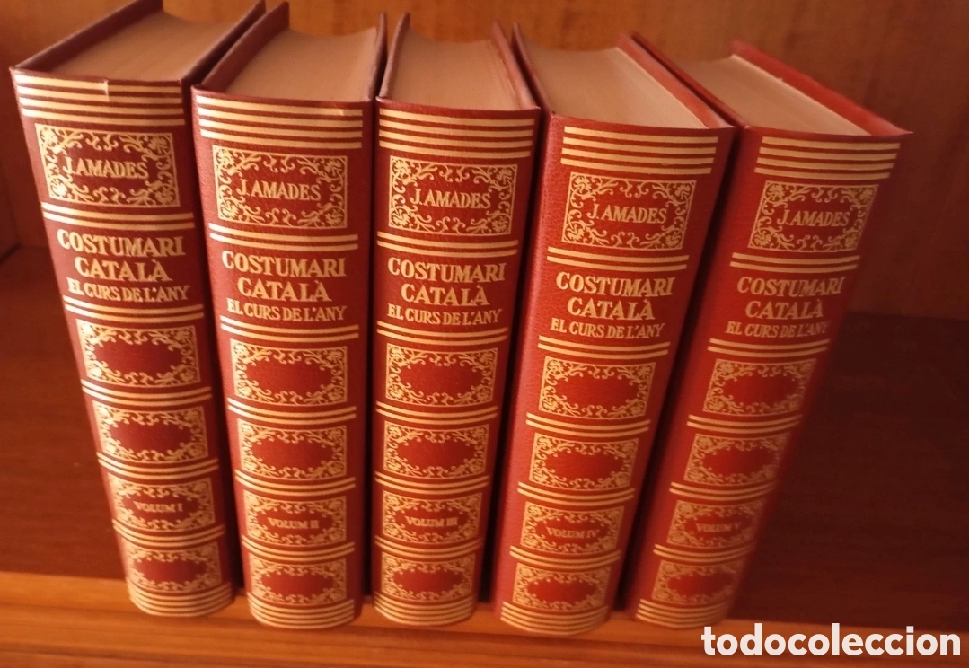 Libros: Costumari catal&agrave; Joan Amades - Foto 1
