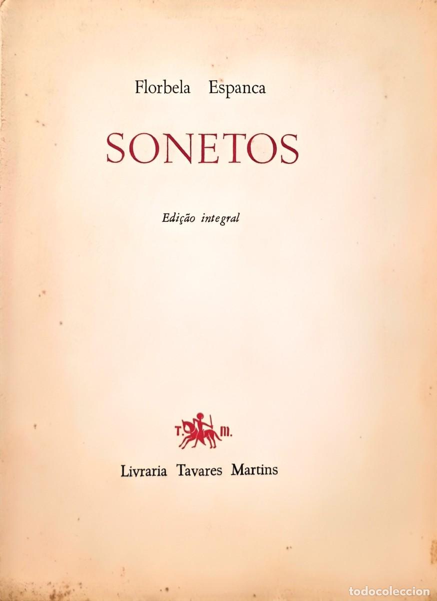 B&uuml;cher: Sonetos &ndash; Florbela Espanca &ndash; 1965 &ndash; Edi&ccedil;&atilde;o Integral Com C&oacute;pia Certidao Nascimento