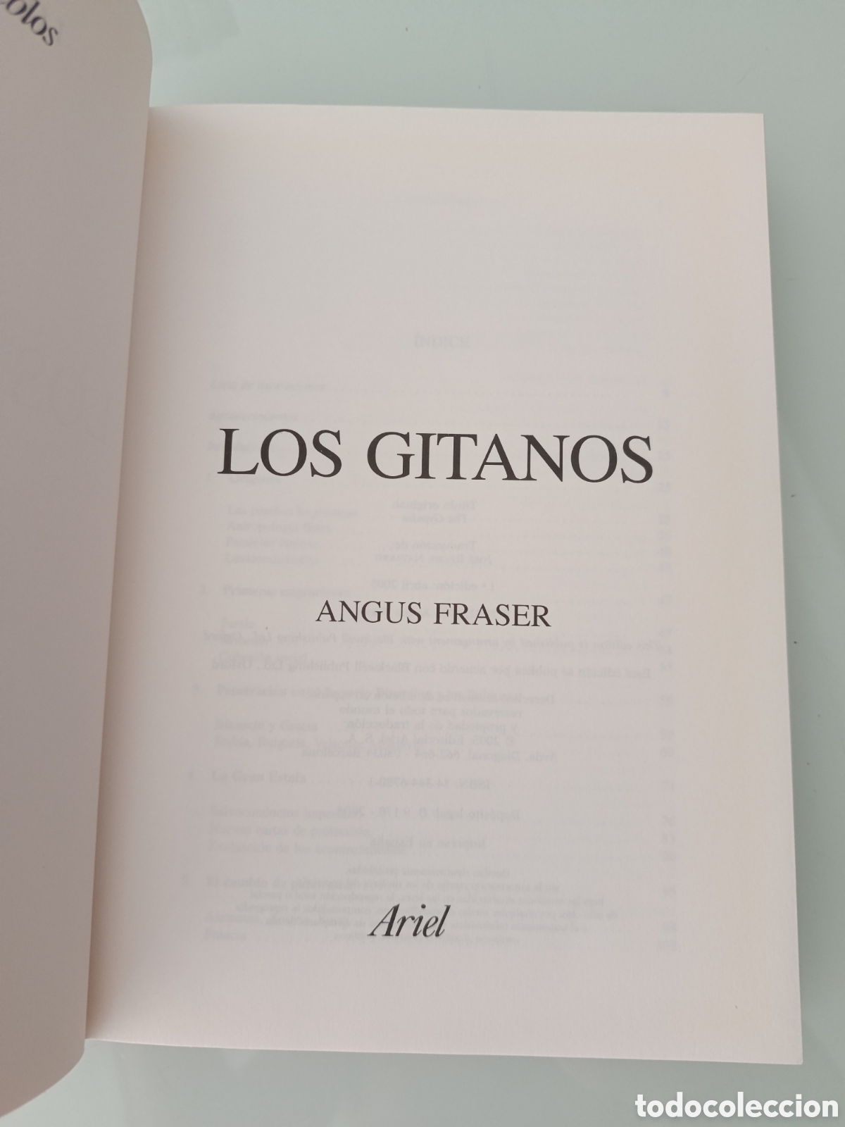 Libros: LOS GITANOS ANGUS FRASER EDI. ARIEL - Foto 4