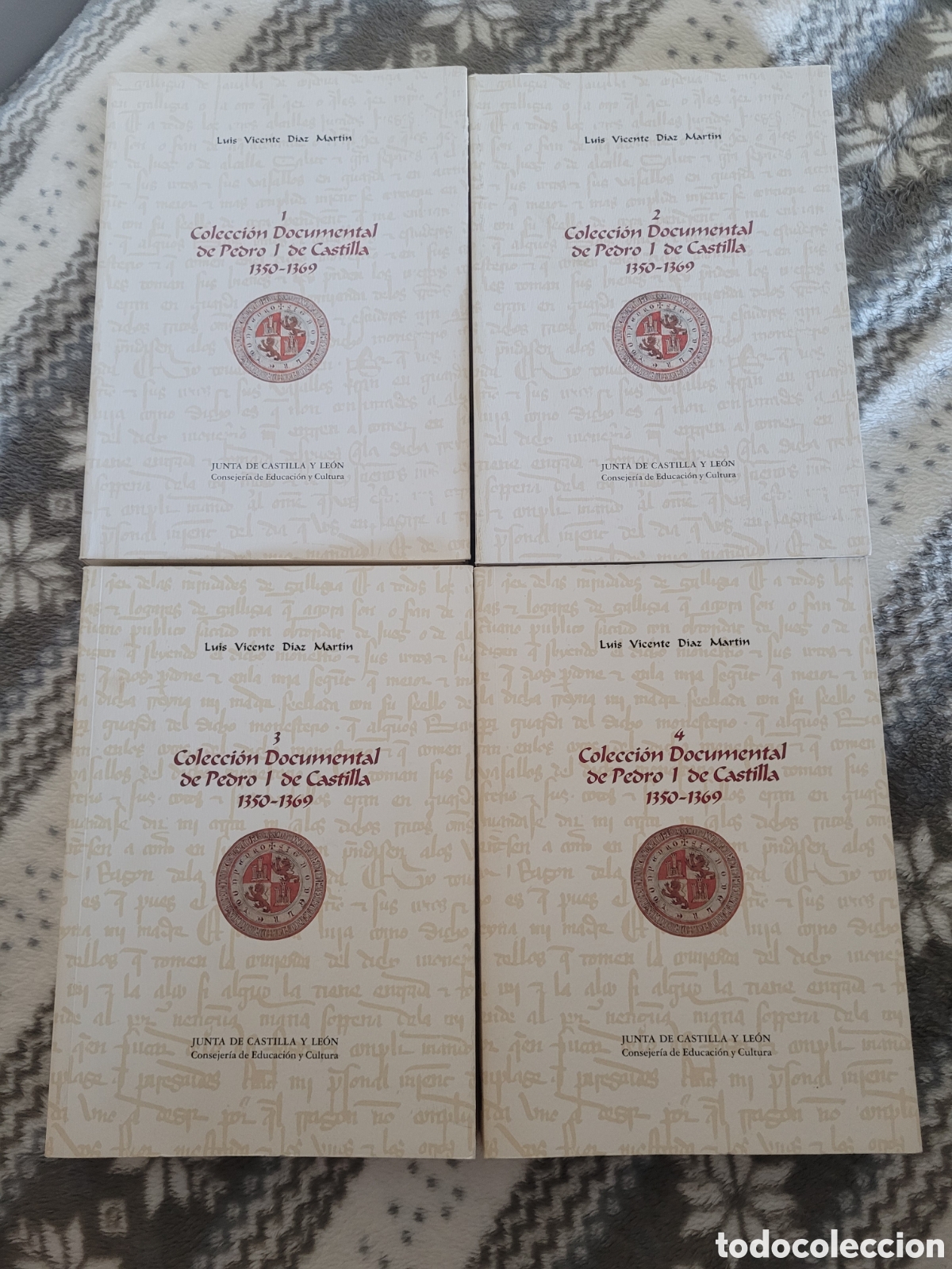 Libros: Colecci&oacute;n documental de Pedro I de Castilla 1350-1369 Luis Vicente Diaz Martin