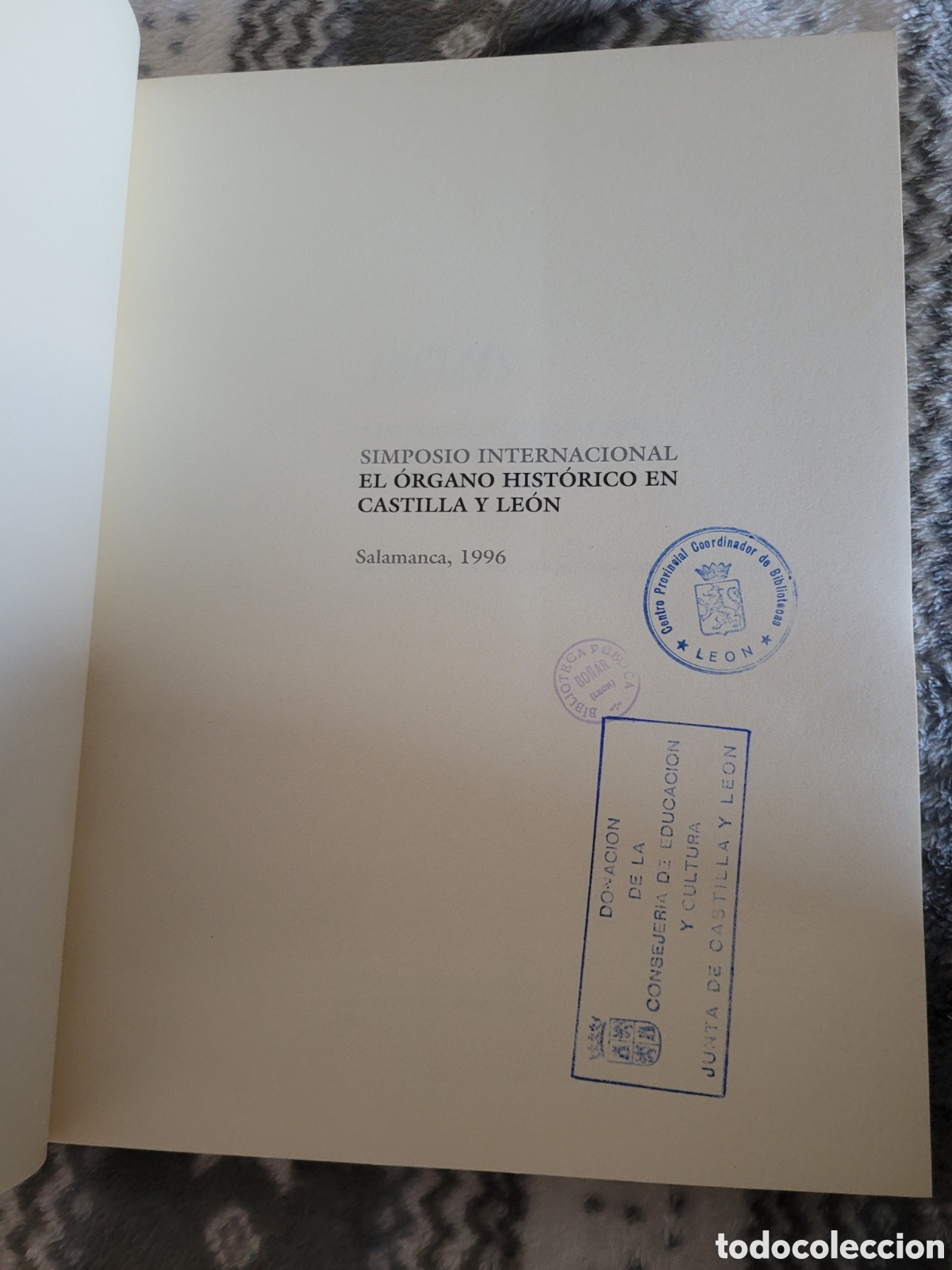 Libros: Simposio internacional el &oacute;rgano hist&oacute;rico en Castilla y Le&oacute;n - Foto 3
