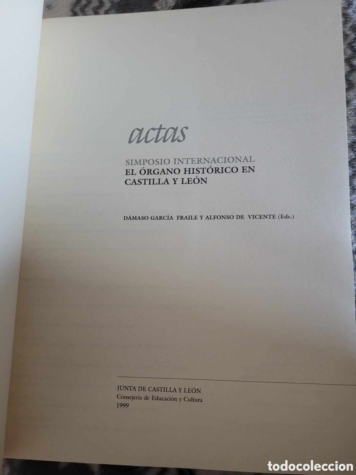 Libros: Simposio internacional el &oacute;rgano hist&oacute;rico en Castilla y Le&oacute;n - Foto 4
