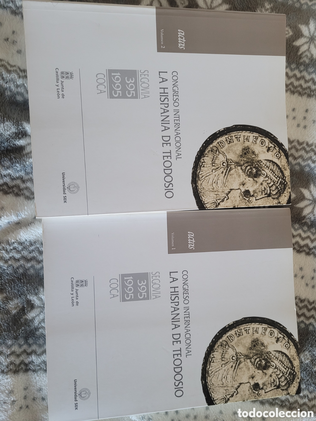 Libros: Congreso internacional la hispania de Teodosio 2 tomos - Foto 1
