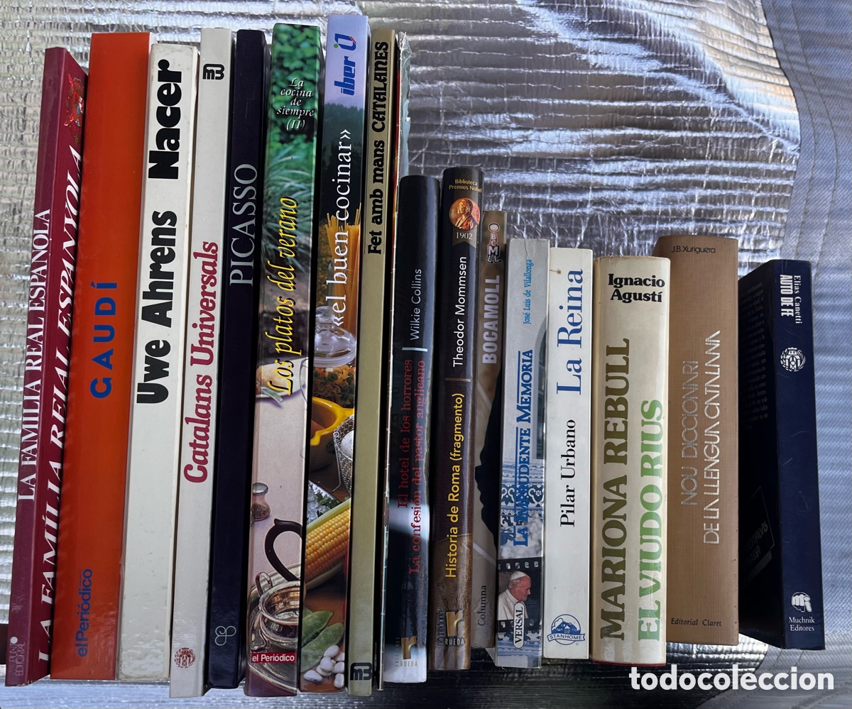 Libros: LOTE DE 16 LIBROS &ndash; COLECCI&Oacute;N VARIADA &ndash; VENTA CONJUNTA