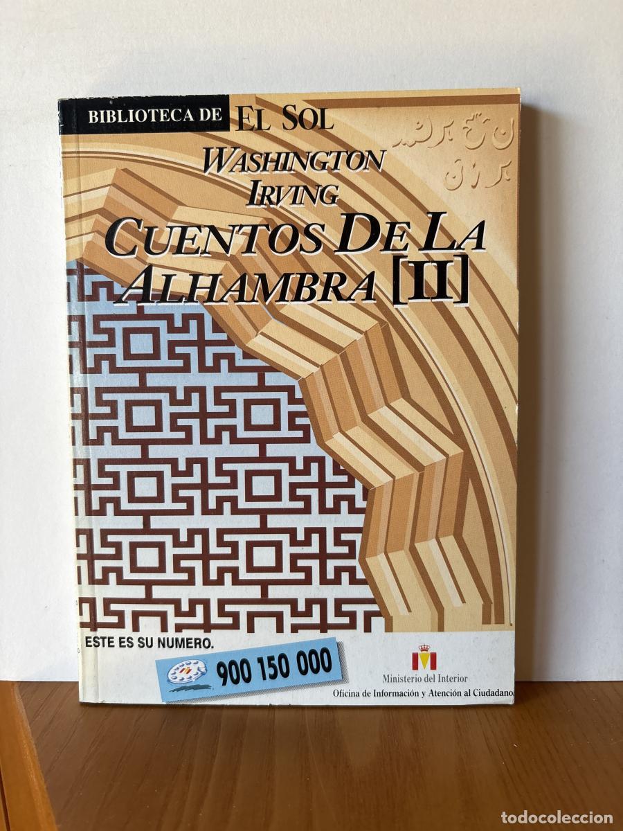books: CUENTOS DE LA ALHAMBRA II 2. COLECCION BIBLIOTECA DE EL SOL N&ordm; 135 - WASHINGTON IRVING TDK309