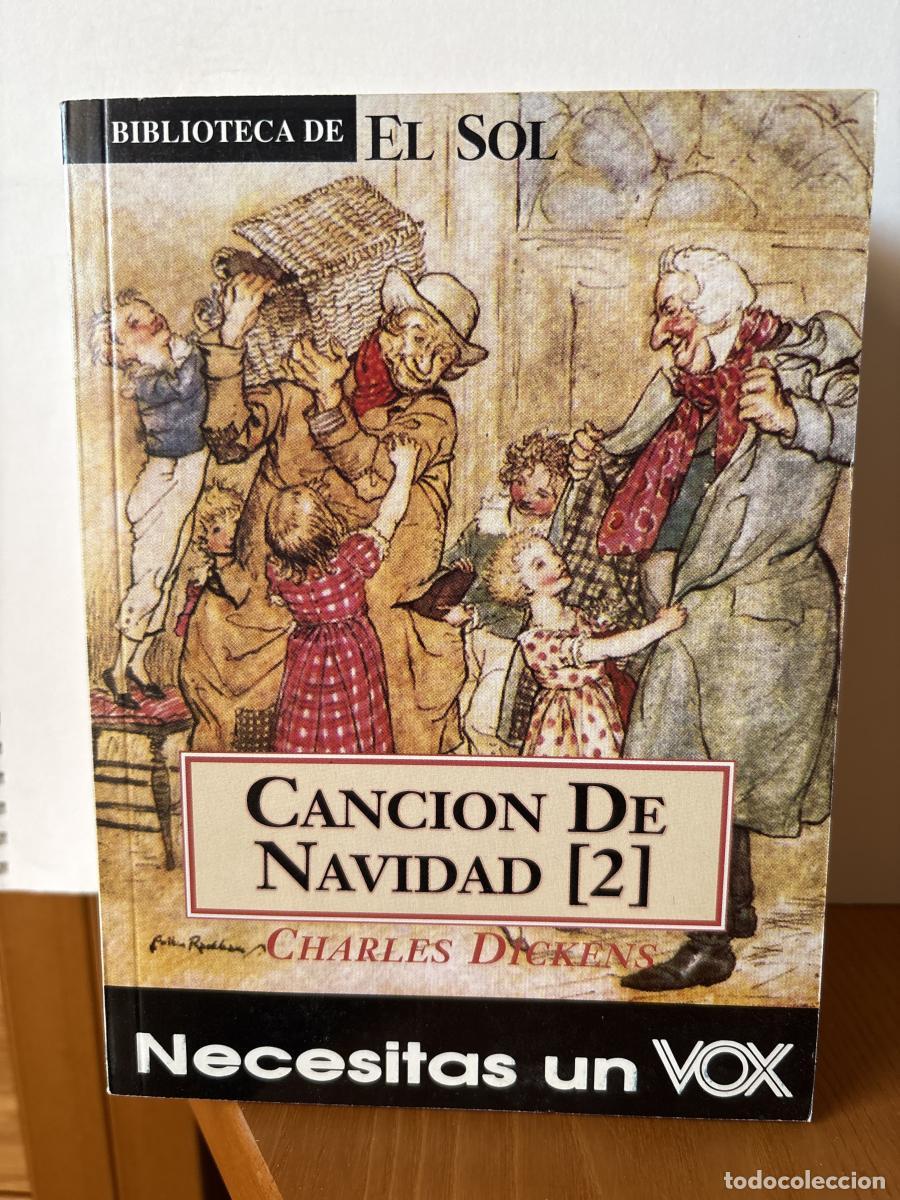 Libros: CANCION DE NAVIDAD2. COLECCION BIBLIOTECA DE EL SOL. N&ordm;205 - CHARLES DICKENS TDK309