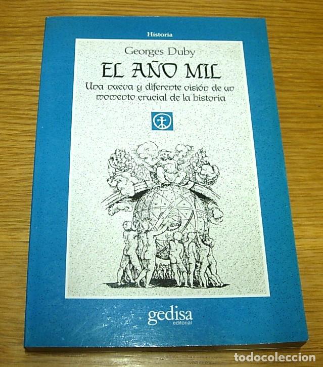 Libros: Libro EL A&Ntilde;O MIL de Georges Duby Gedisa Editorial Barcelona 1&ordf; Edici&oacute;n 1988
