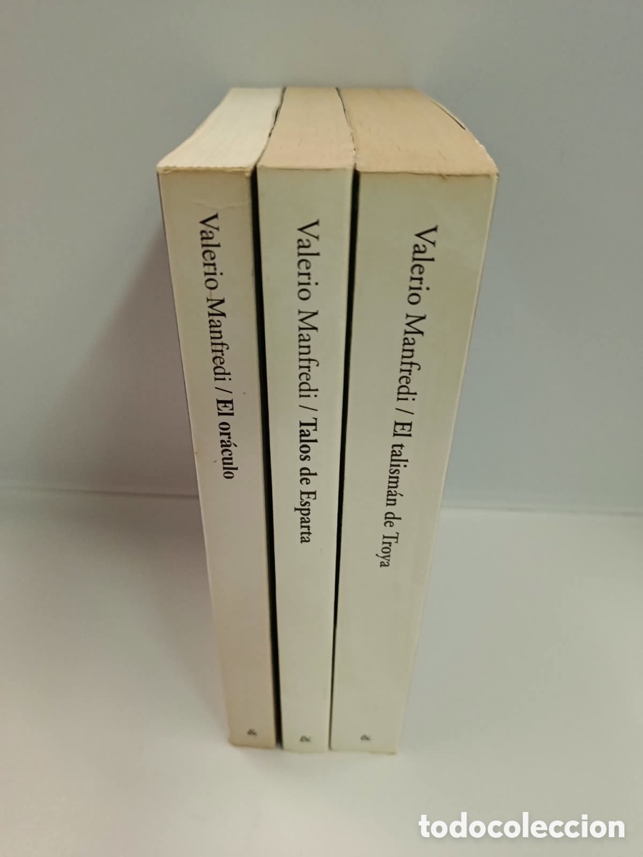 Libros: Valerio Manfredo 3 vol&uacute;menes - Foto 2
